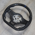 Carbon Fibre Steering Wheel for Volkswagen VW Golf MK7 MK7.5 R R - Line GTI GTE GTD + - Interior Styling | Carbon Kings