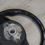 Carbon Fibre Steering Wheel for Volkswagen VW Golf MK7 MK7.5 R R - Line GTI GTE GTD + - Interior Styling | Carbon Kings