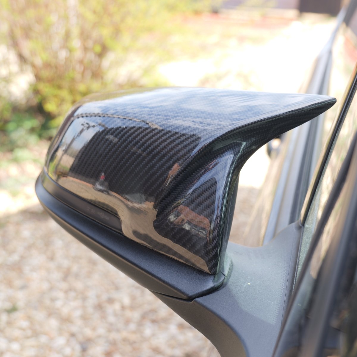 Carbon Fibre Mirror Covers for BMW 1 2 3 4 Series F20 F22 F30 F32 i3 i3S - Exterior Styling | Carbon Kings