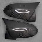 Carbon Fibre Mirror Covers for BMW 1 2 3 4 Series F20 F22 F30 F32 i3 i3S - Exterior Styling | Carbon Kings