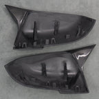 Carbon Fibre Mirror Covers for BMW 1 2 3 4 Series F20 F22 F30 F32 i3 i3S - Exterior Styling | Carbon Kings