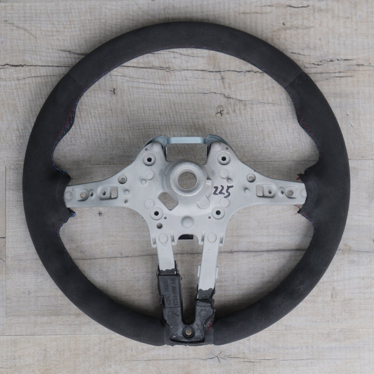 Full Alcantara Suede Steering Wheel for BMW M Sport 3 4 X1 X3 X4 X5 X6 M2 M3 M4 F80 - Interior Styling | Carbon Kings