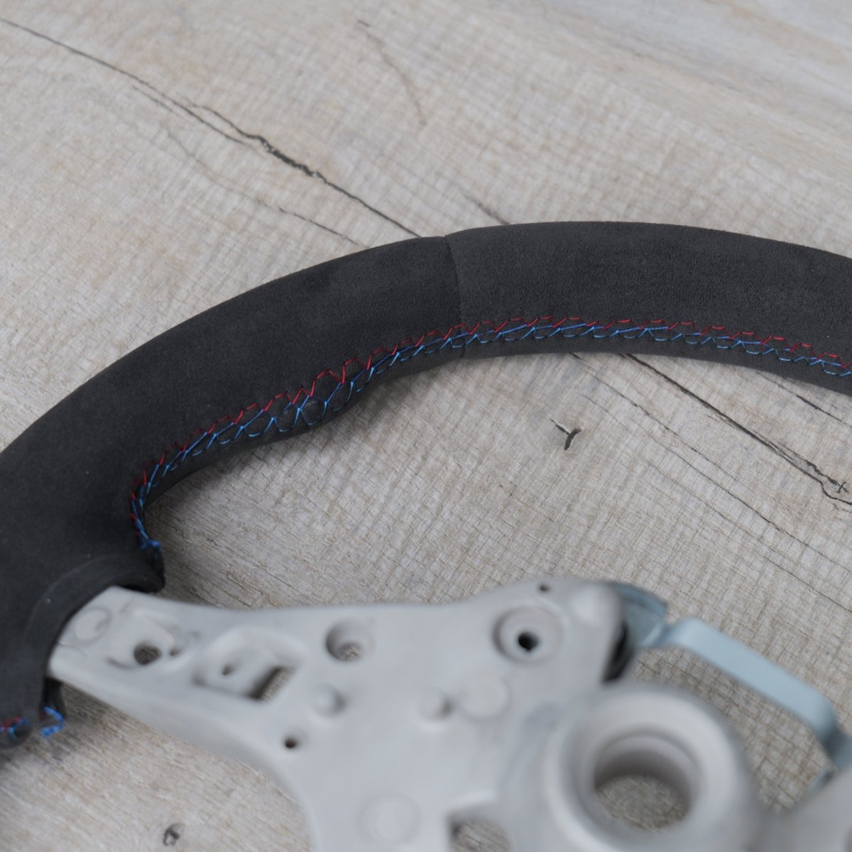 Full Alcantara Suede Steering Wheel for BMW M Sport 3 4 X1 X3 X4 X5 X6 M2 M3 M4 F80 - Interior Styling | Carbon Kings