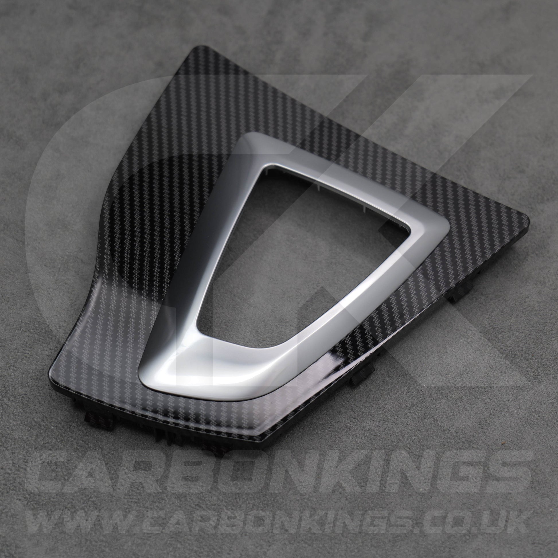 Carbon Fibre Style Gear Knob Surround BMW 3 4 Series F30 F31 F34 F35 F32 F33
