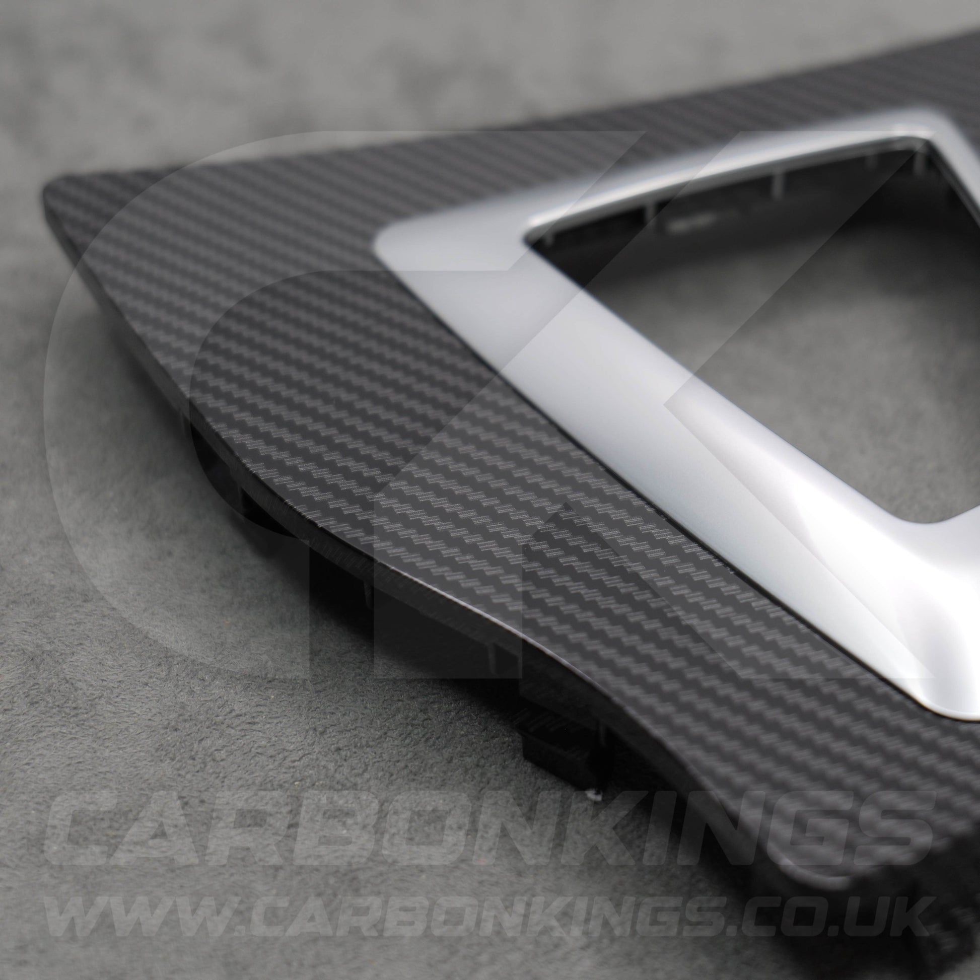 Carbon Fibre Style Gear Knob Surround BMW 3 4 Series F30 F31 F34 F35 F32 F33