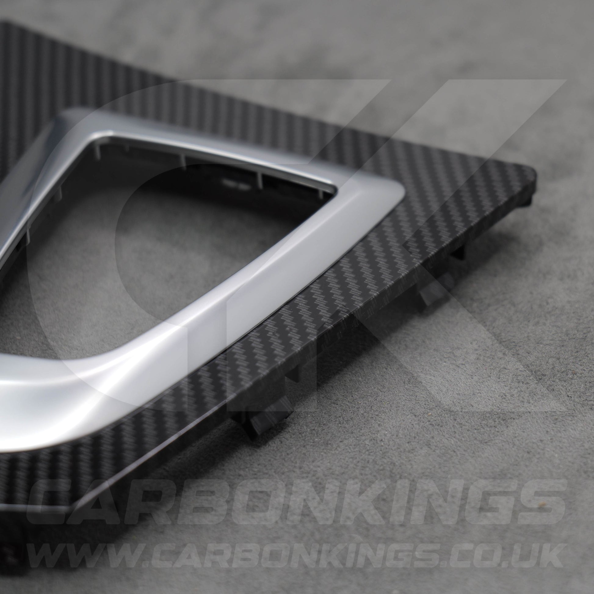 Carbon Fibre Style Gear Knob Surround BMW 3 4 Series F30 F31 F34 F35 F32 F33