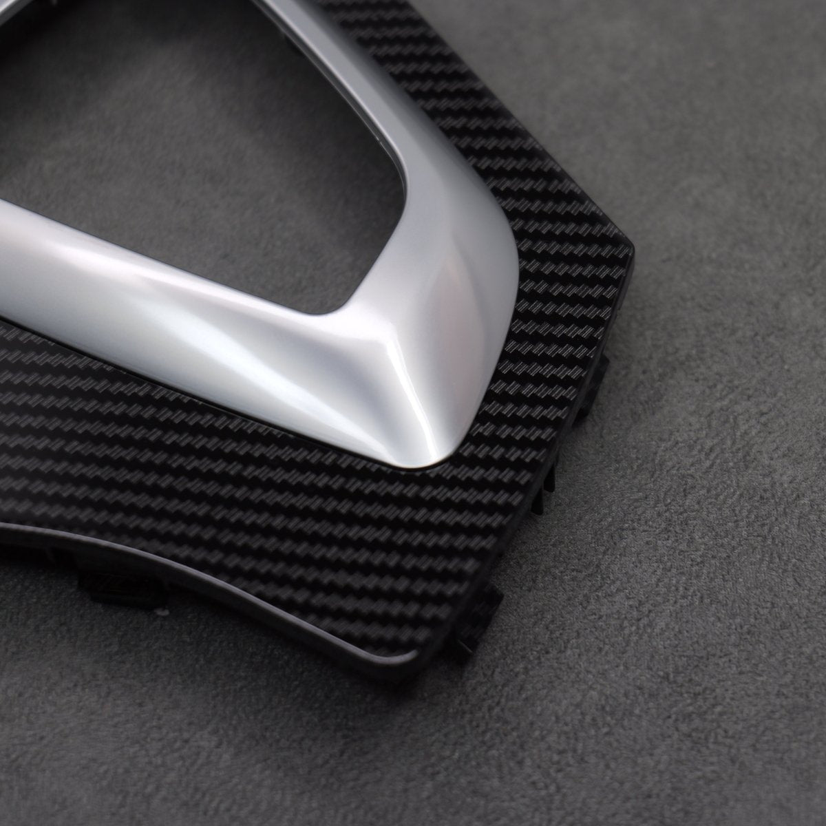 Carbon Fibre Style Gear Knob Surround BMW 3 4 Series F30 F31 F34 F35 F32 F33 - Interior Styling | Carbon Kings