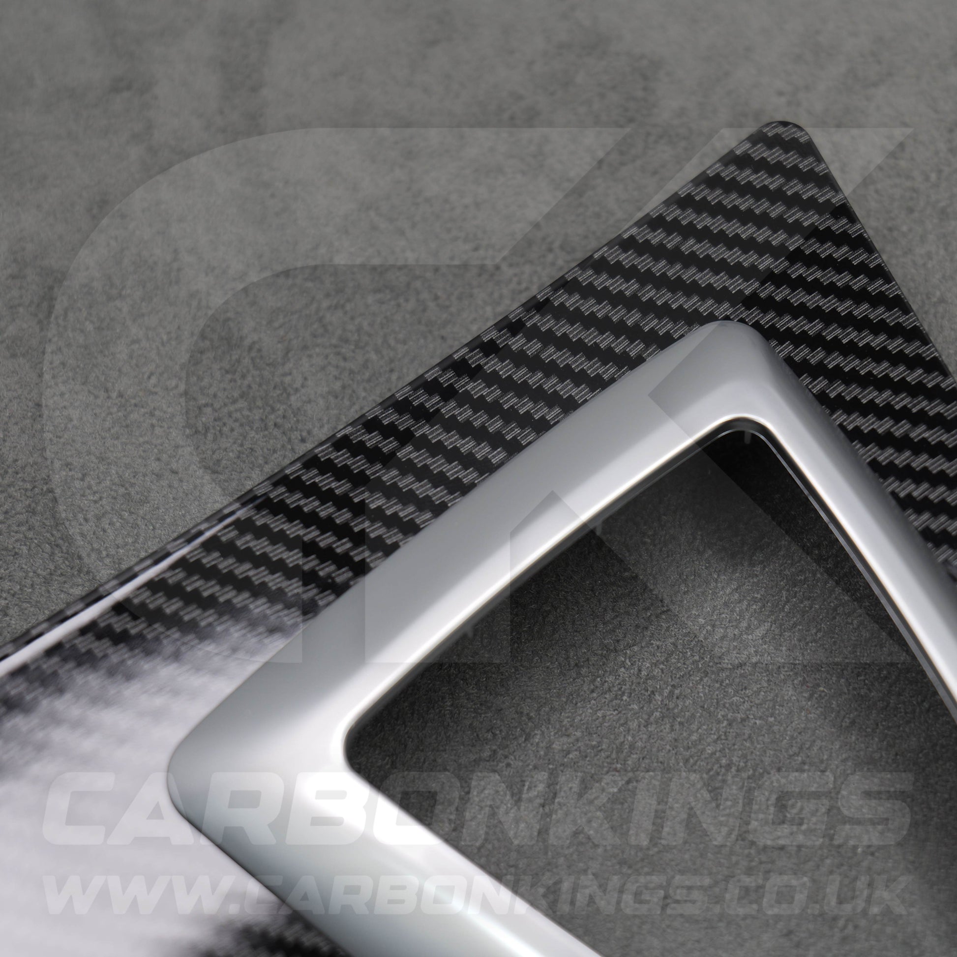 Carbon Fibre Style Gear Knob Surround BMW 3 4 Series F30 F31 F34 F35 F32 F33