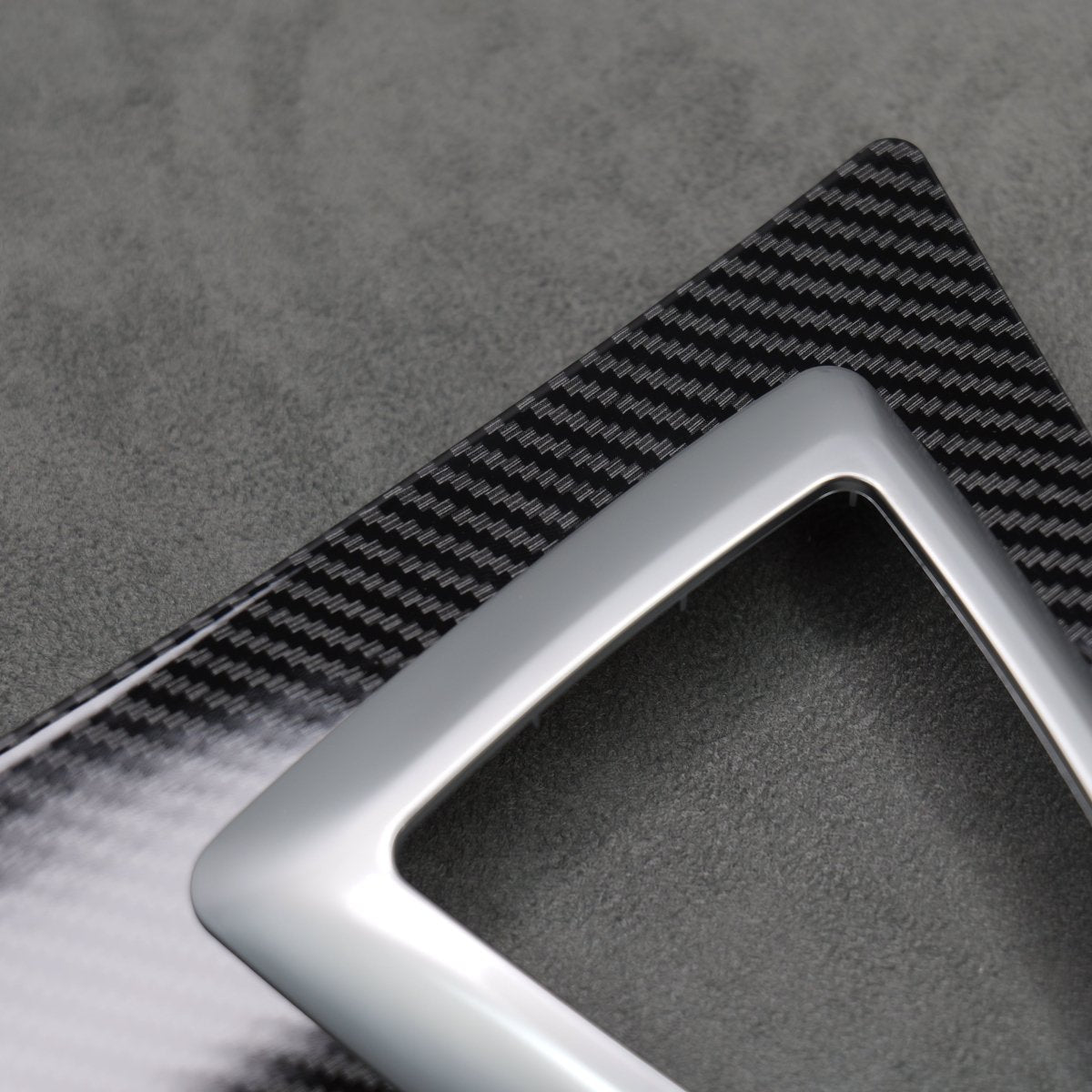 Carbon Fibre Style Gear Knob Surround BMW 3 4 Series F30 F31 F34 F35 F32 F33 - Interior Styling | Carbon Kings