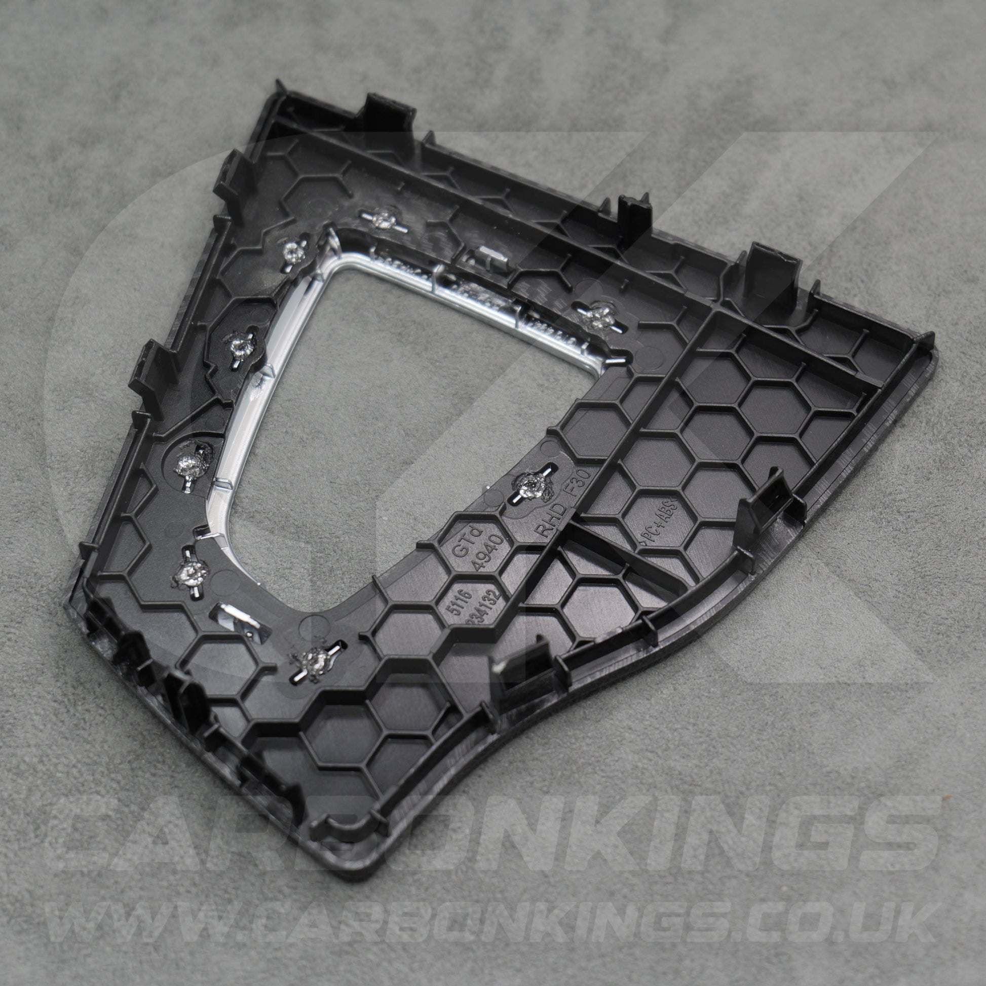 Carbon Fibre Style Gear Knob Surround BMW 3 4 Series F30 F31 F34 F35 F32 F33