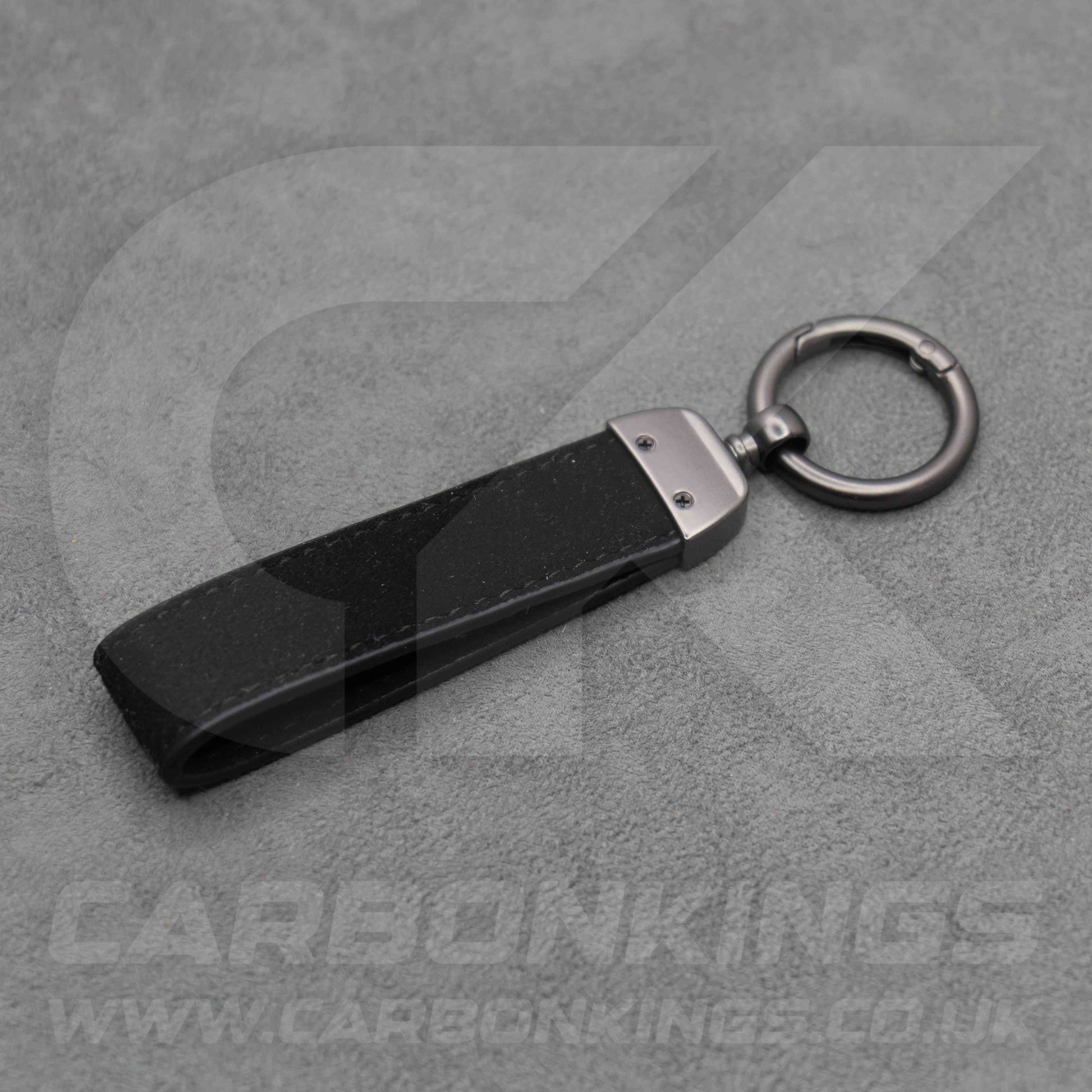 Skoda VRS Black / Red / Blue Suede Key Ring Chain Octavia Elroq Enyaq Kodiaq