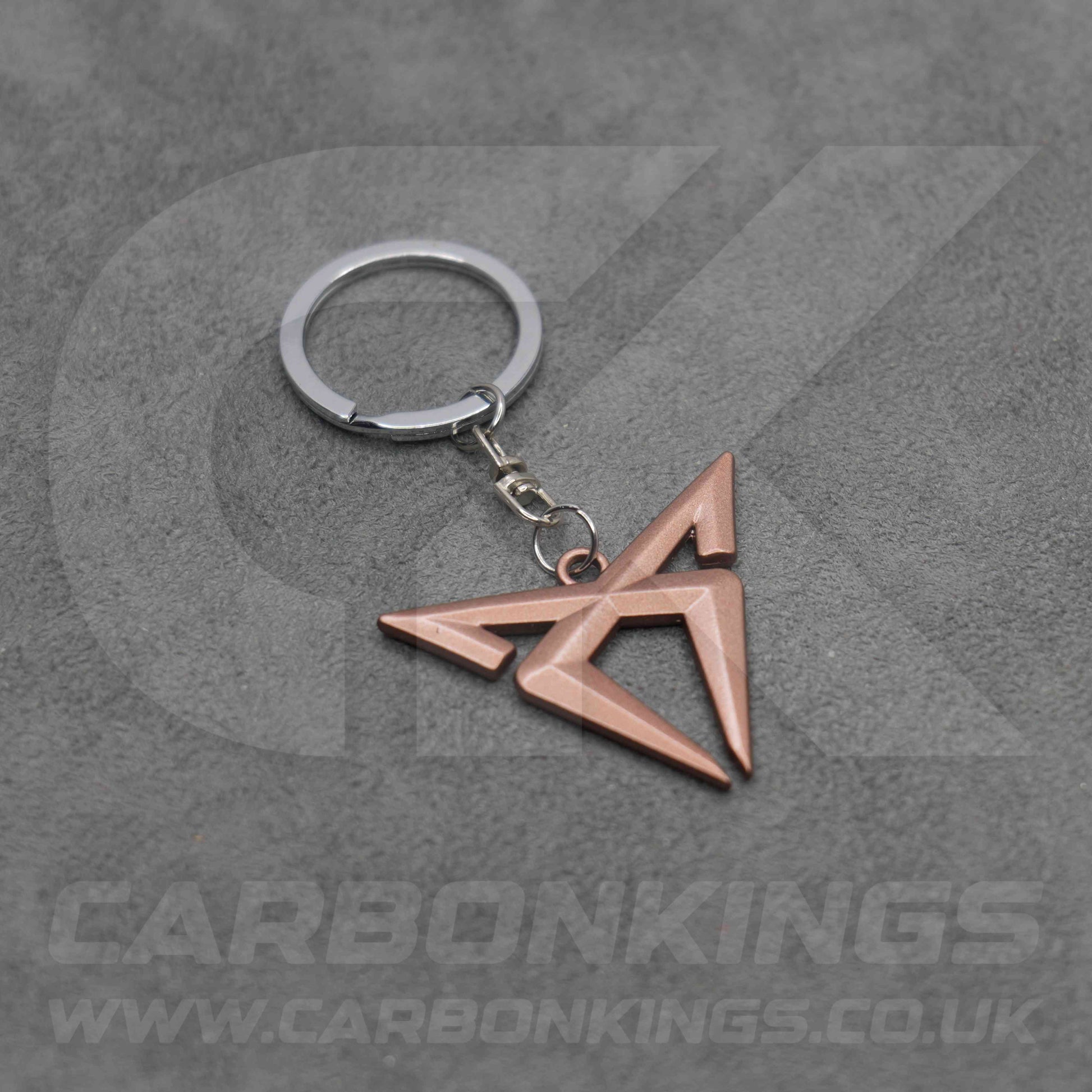 CUPRA Silver / Black / Bronze Key Ring Chain VZ Born Ateca Leon Formentor Tavascan Terramar