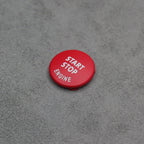 Matte Red Start Stop Engine Button for BMW E90 E92 E93 M3 4.0 V8 - Interior Styling | Carbon Kings
