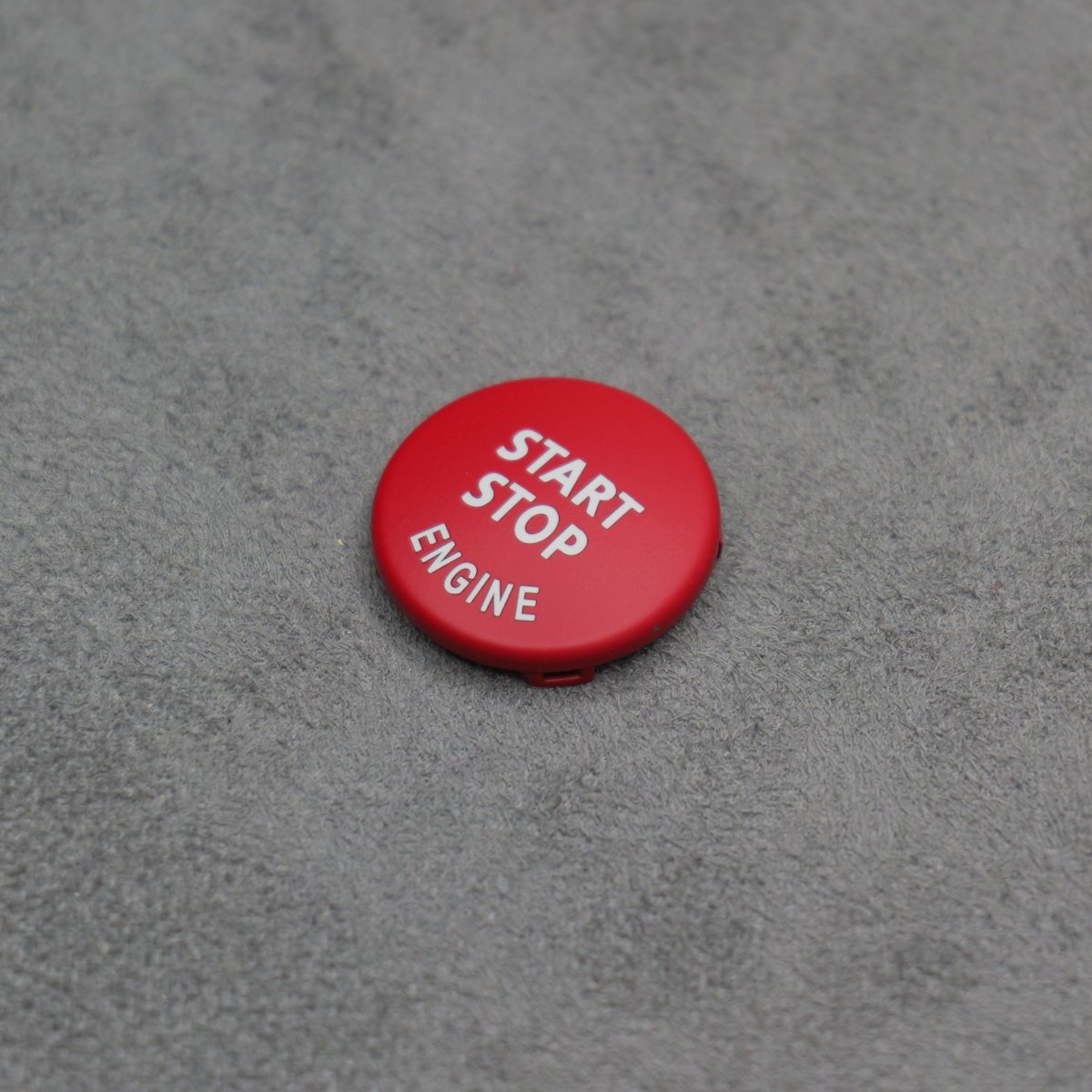 Matte Red Start Stop Engine Button for BMW E90 E92 E93 M3 4.0 V8 - Interior Styling | Carbon Kings