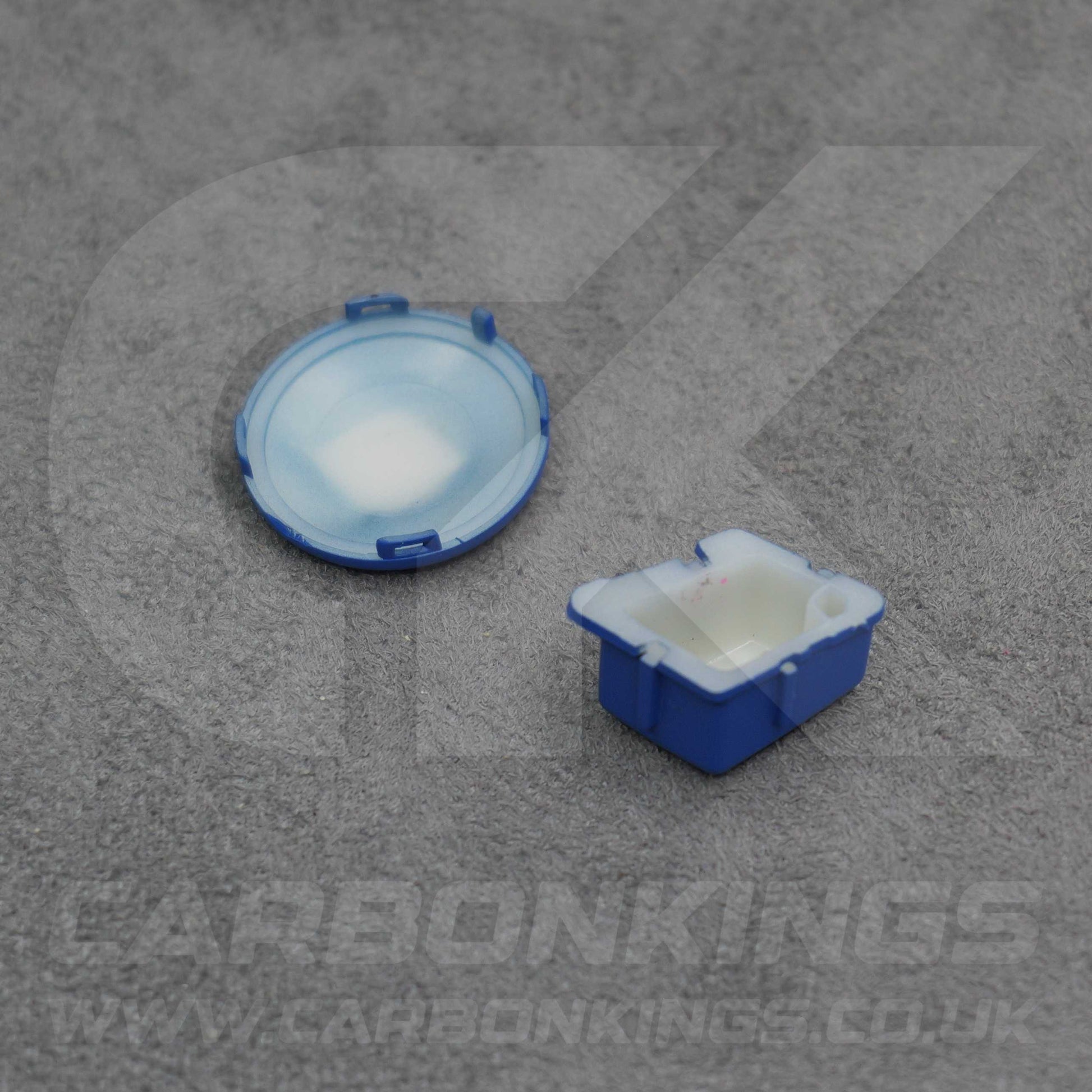 BMW Matte Blue M Mode & Start Stop Button Set for E90 E92 E93 M3 4.0 V8