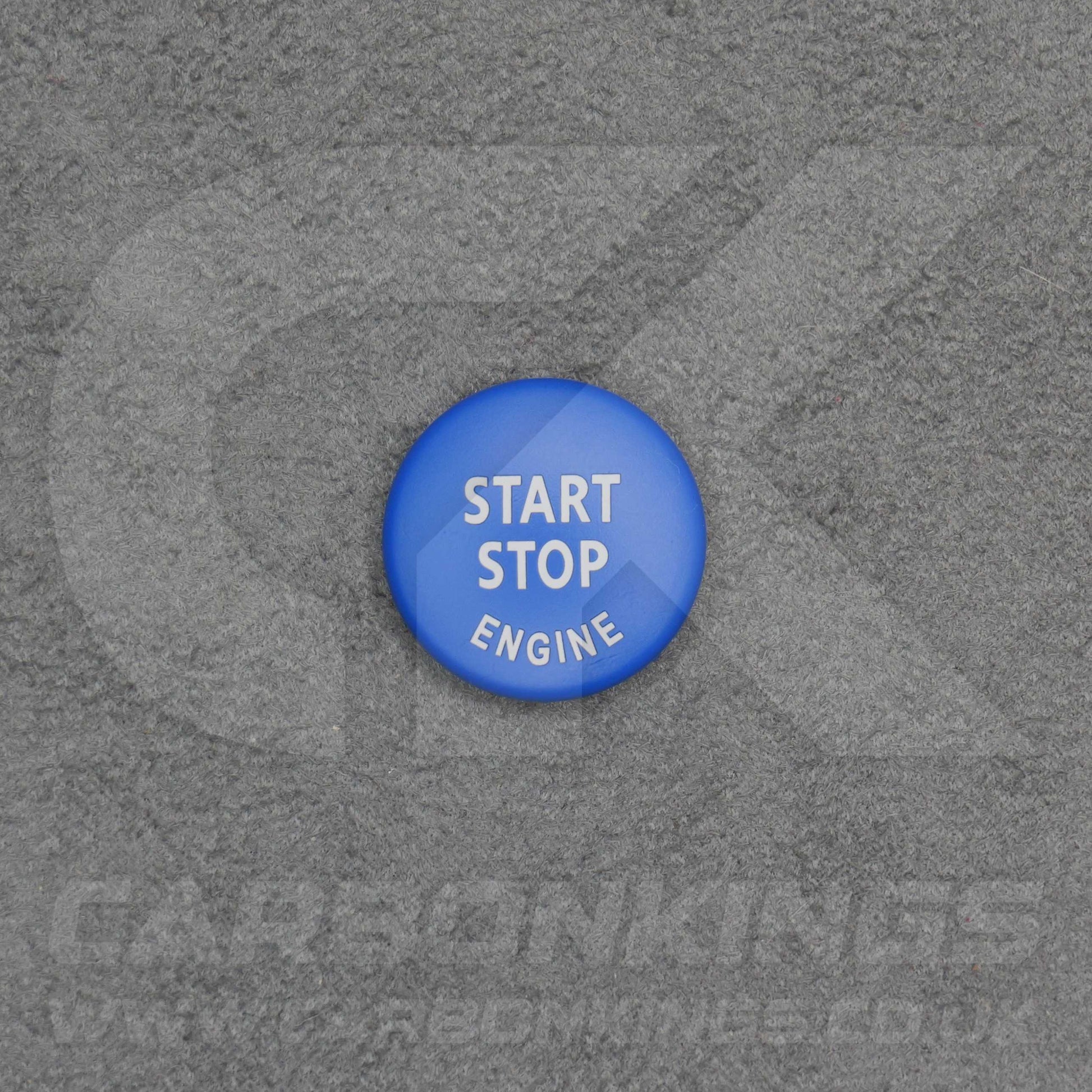 BMW Matte Blue Start Stop Engine Button for E90 E92 E93 M3 4.0 V8