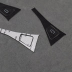Alcantara Suede Door Switch Handle Button Covers for Tesla Model 3 Y - Interior Styling | Carbon Kings