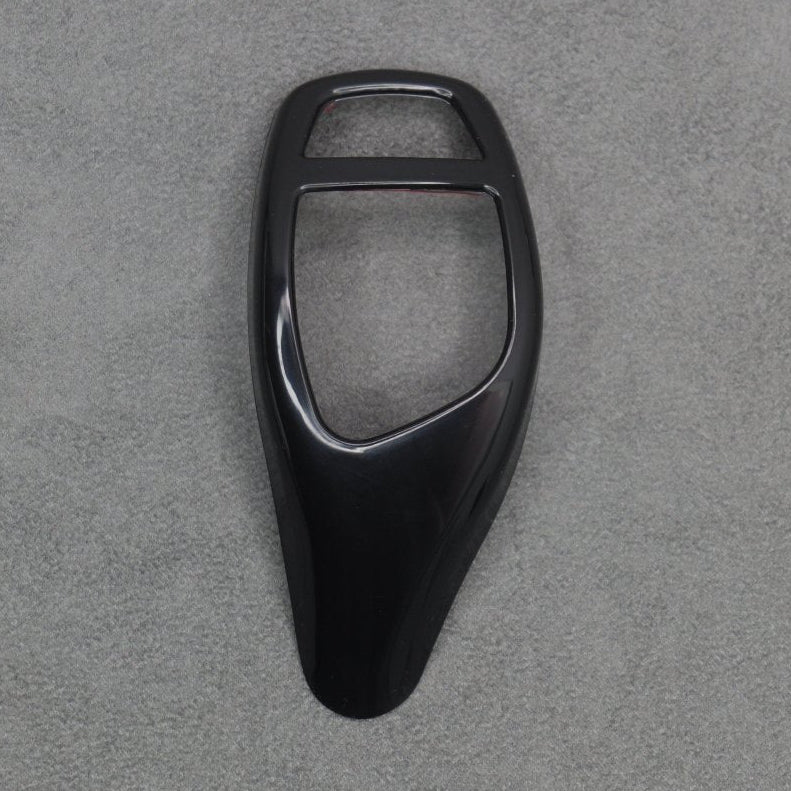 Gloss Black Gear Shift Knob Cover Trim for BMW F30 F20 F10 F15 F25 X5 X3 - Interior Styling | Carbon Kings