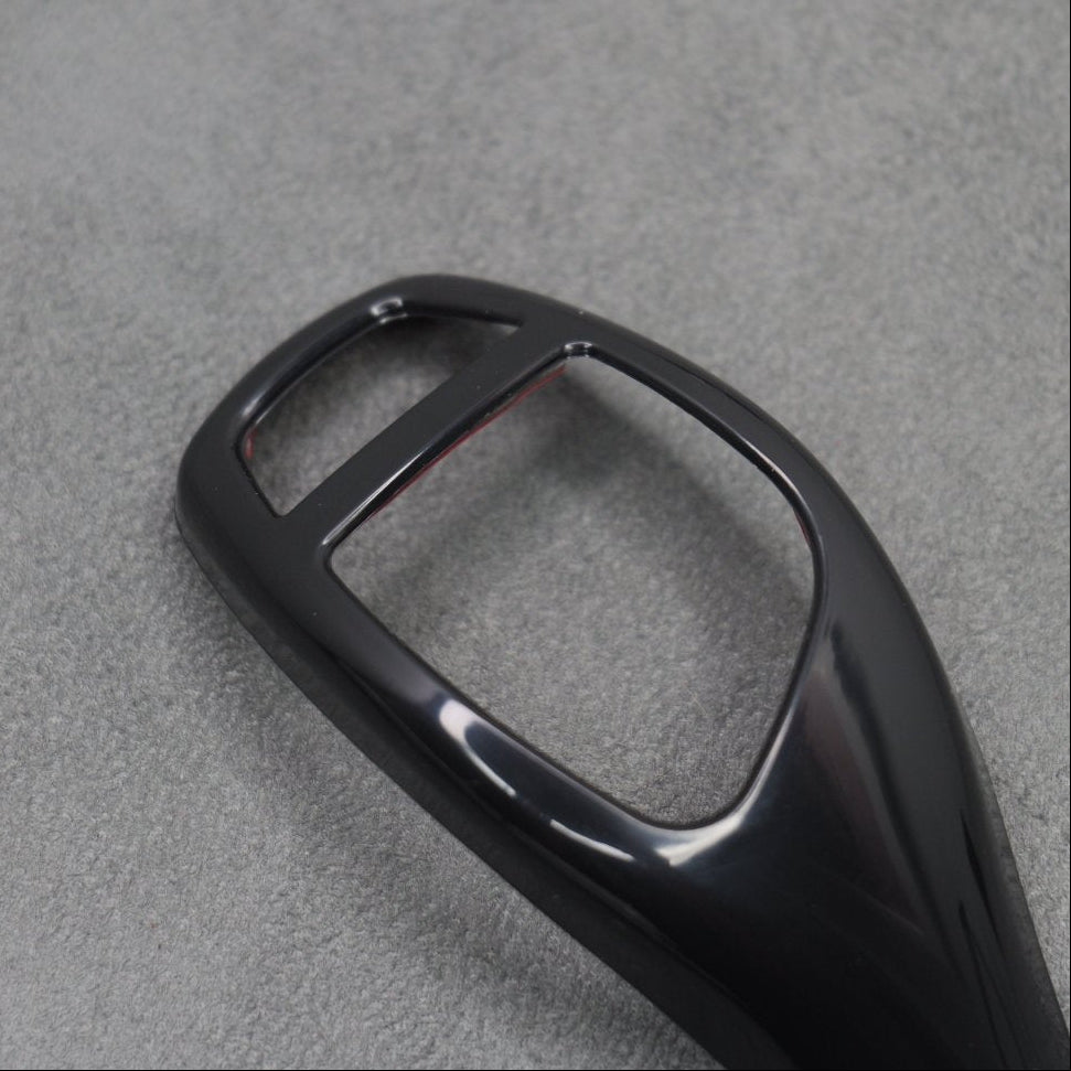 Gloss Black Gear Shift Knob Cover Trim for BMW F30 F20 F10 F15 F25 X5 X3 - Interior Styling | Carbon Kings