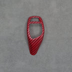 Red Carbon Fibre Style Gear Shift Knob Cover Trim for BMW F30 F20 F10 F15 F25 X5 X3 - Interior Styling | Carbon Kings