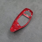 Red Carbon Fibre Style Gear Shift Knob Cover Trim for BMW F30 F20 F10 F15 F25 X5 X3 - Interior Styling | Carbon Kings
