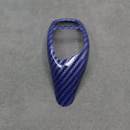 Blue Carbon Fibre Style Gear Shift Knob Cover Trim for BMW F30 F20 F10 F15 F25 X5 X3 - Interior Styling | Carbon Kings
