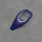 Blue Carbon Fibre Style Gear Shift Knob Cover Trim for BMW F30 F20 F10 F15 F25 X5 X3 - Interior Styling | Carbon Kings