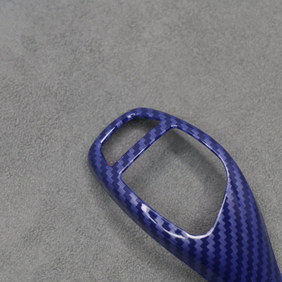 Blue Carbon Fibre Style Gear Shift Knob Cover Trim for BMW F30 F20 F10 F15 F25 X5 X3 - Interior Styling | Carbon Kings