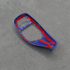 Blue Carbon Fibre Style Gear Shift Knob Cover Trim for BMW F30 F20 F10 F15 F25 X5 X3 - Interior Styling | Carbon Kings