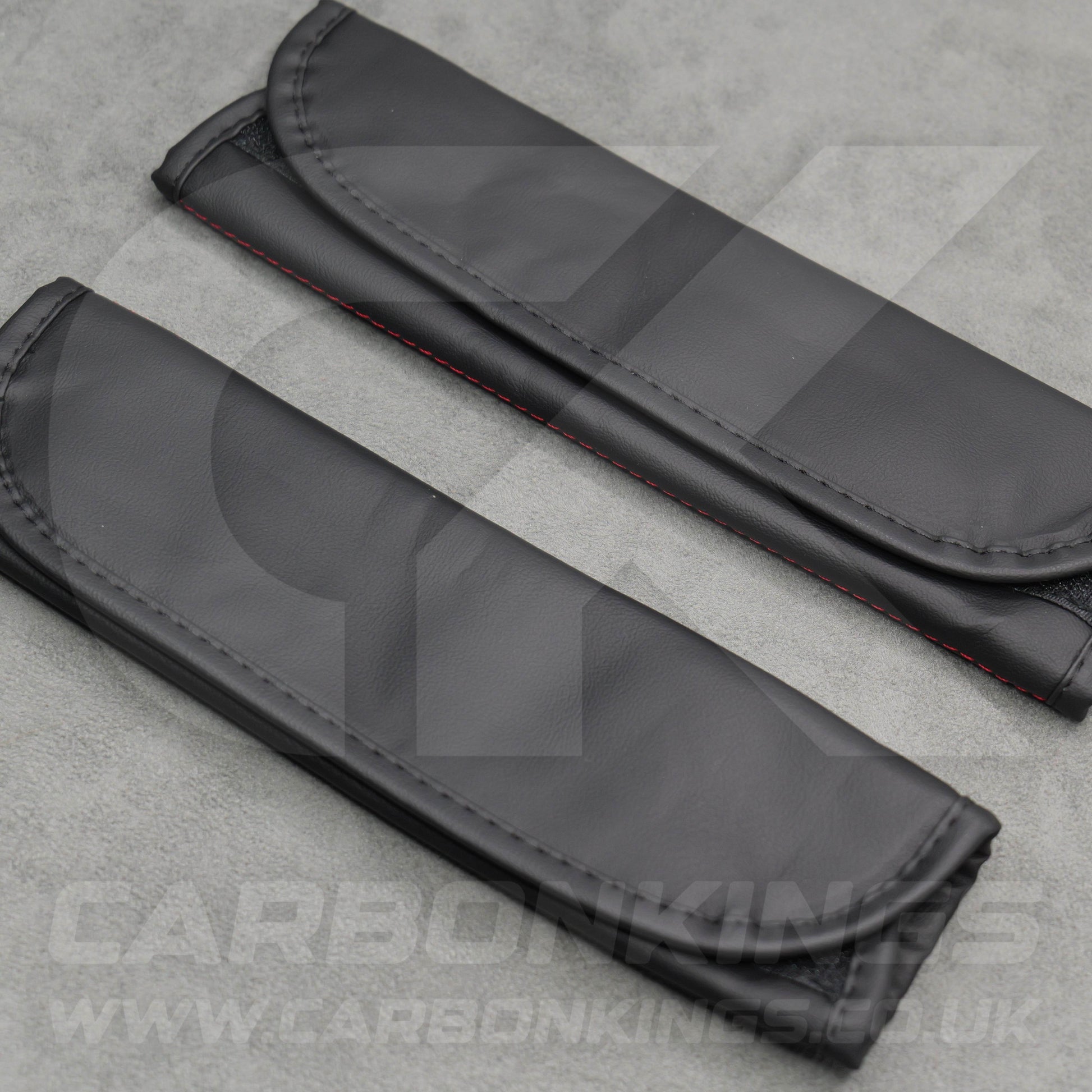 Mini John Cooper Works JCW Leather Seatbelt Shoulder Covers Pad Protectors