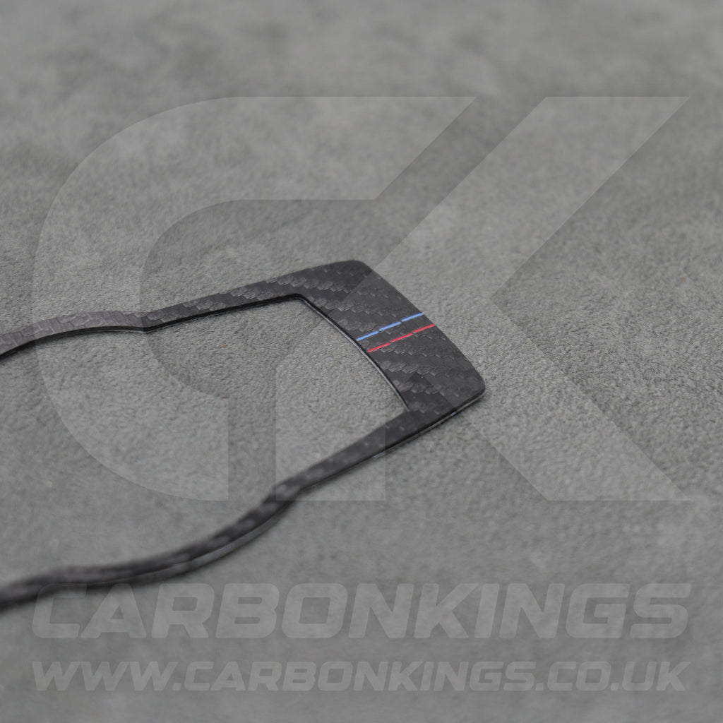 BMW Carbon Fibre Style Headlight Switch Trim M3 3 Series E90 E91 E92 E93 4.0 V8