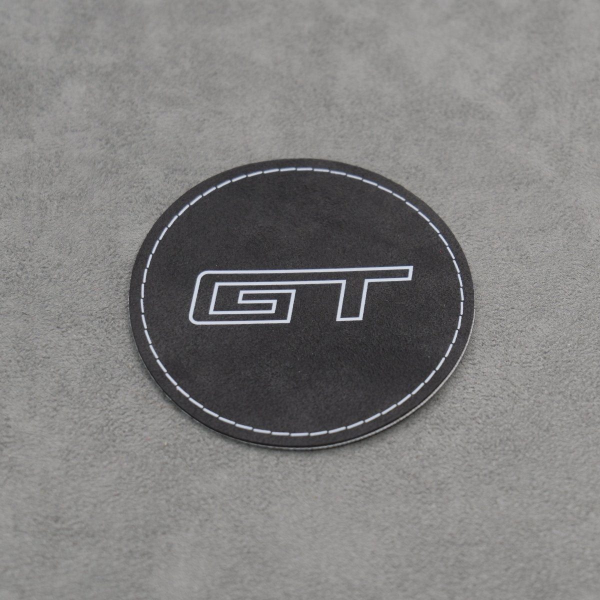 Alcantara Steering Wheel Sticker for Ford Mustang GT S550 Mach 1 V8 GT350 - Interior Styling | Carbon Kings