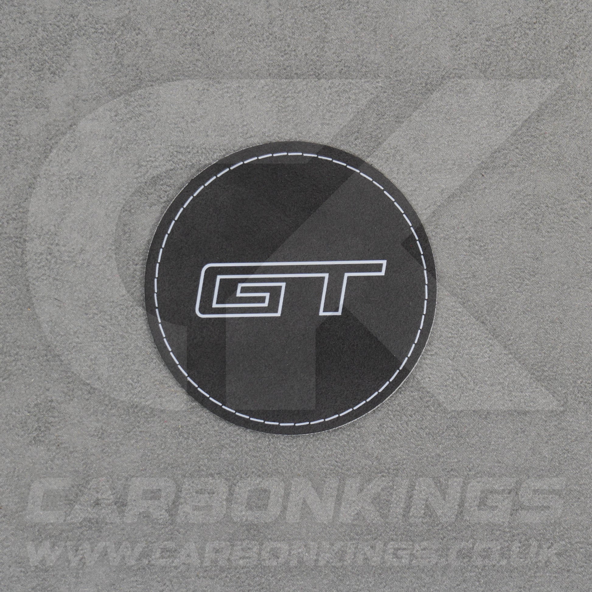 Ford Mustang GT Genuine Alcantara Steering Wheel Sticker S550 Mach 1 V8 GT350