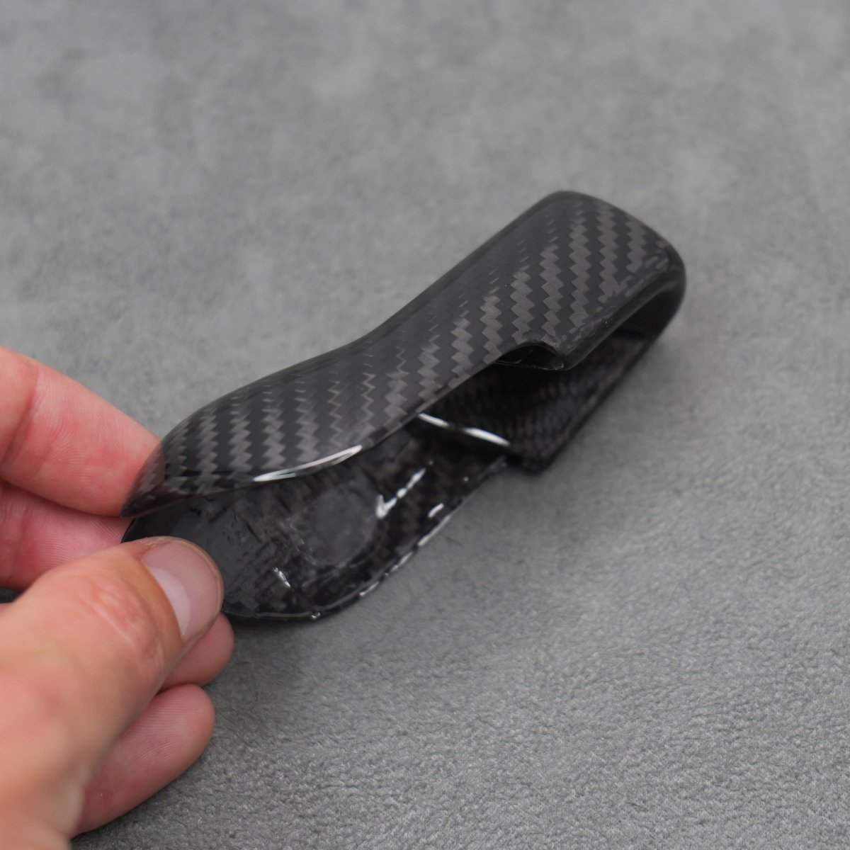 Carbon Fibre Gear Knob Cover Trim for BMW G80 M3 G82 M4 G87 M2 - Interior Styling | Carbon Kings