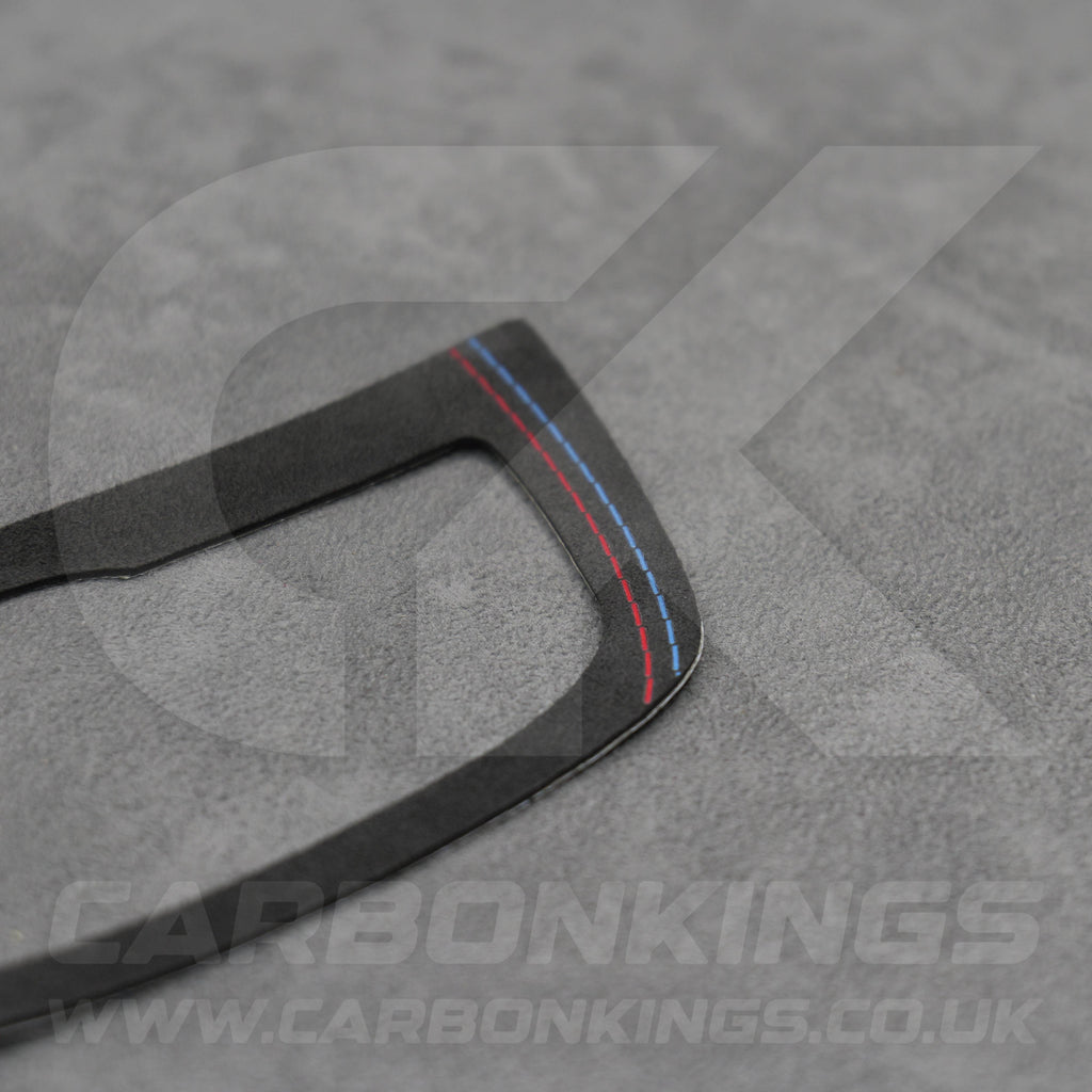 BMW Alcantara Suede Headlight Switch Trim for X3 X4 G01 G02 G08 iX3