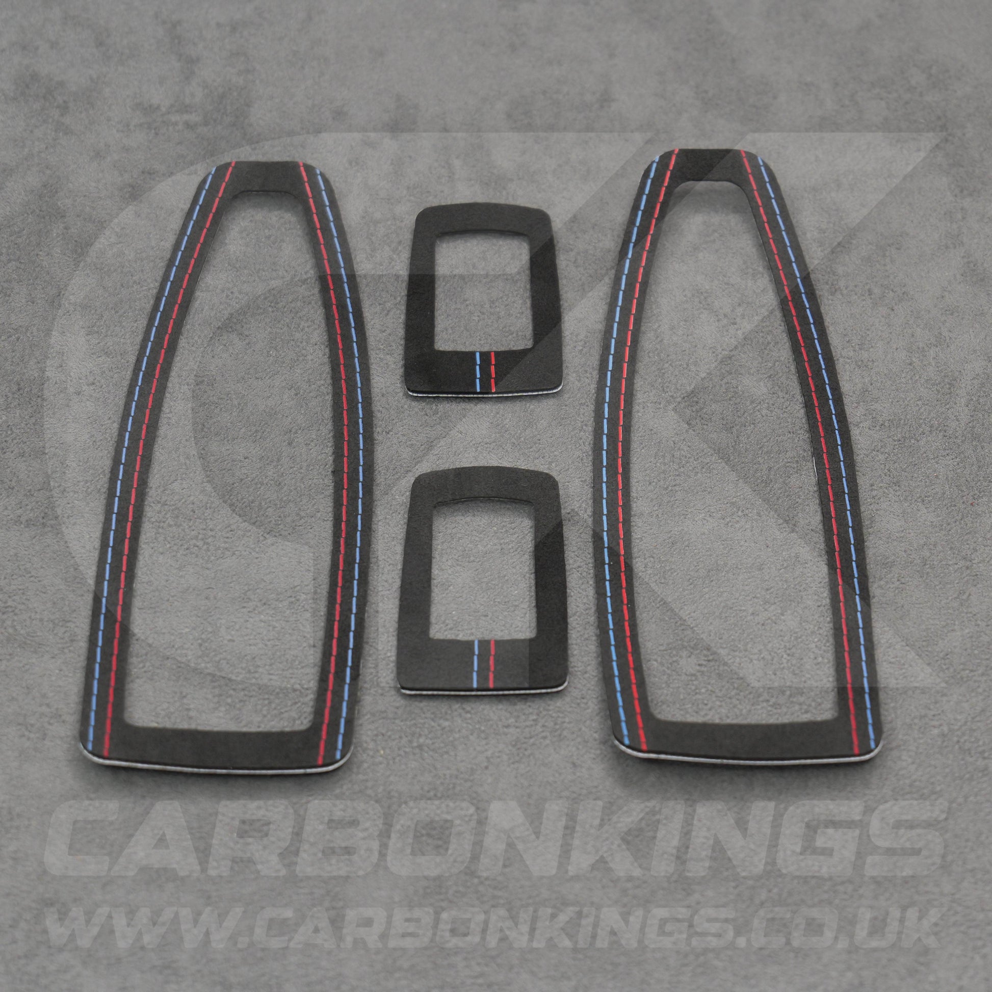 BMW Alcantara Window Switch Covers 1 3 4 Series F20 F30 F34 M135i M140i M335i M435i