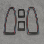 Alcantara Window Switch Covers for BMW 1 3 4 Series F20 F30 F34 M135i M140i M335i M435i - Interior Styling | Carbon Kings