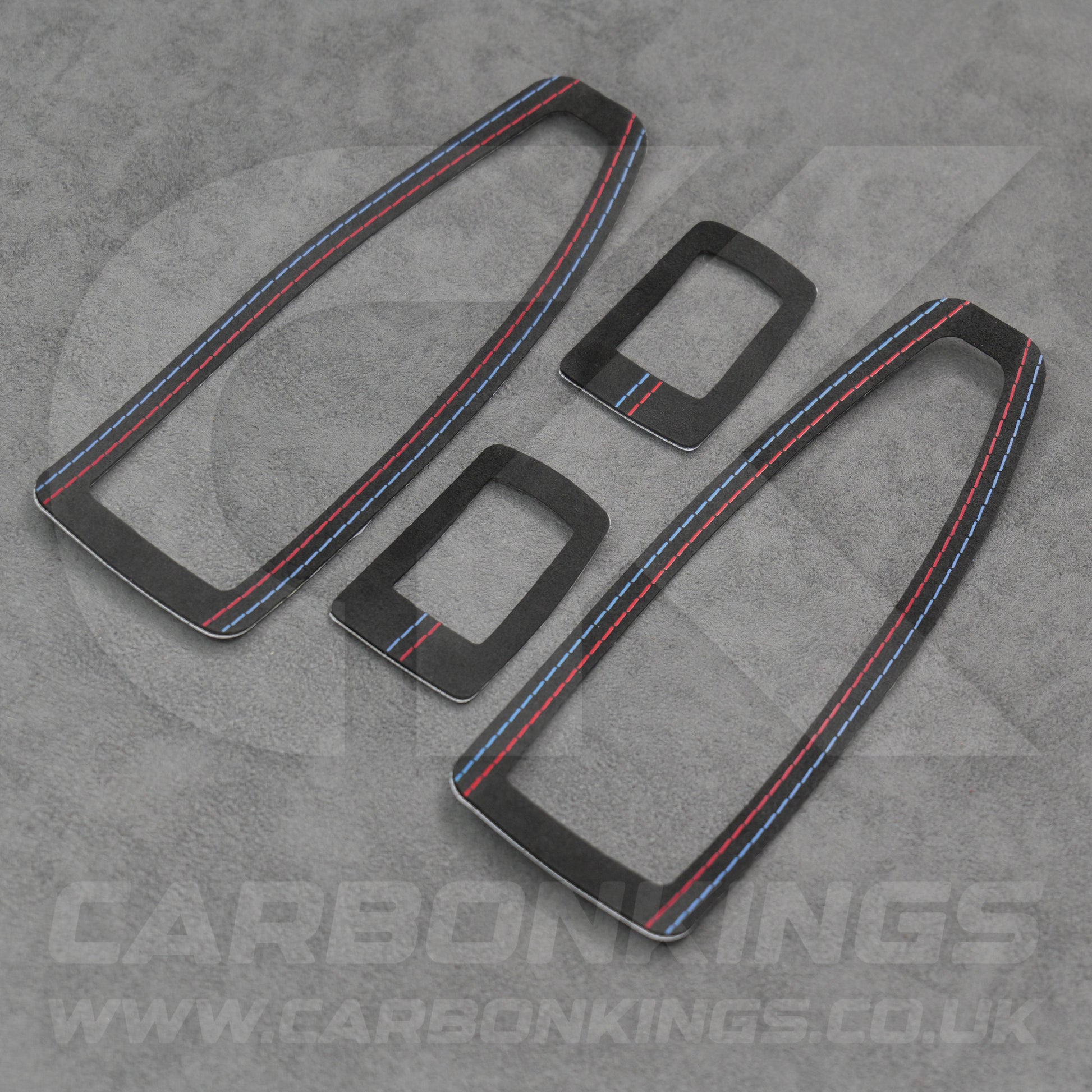 BMW Alcantara Window Switch Covers 1 3 4 Series F20 F30 F34 M135i M140i M335i M435i