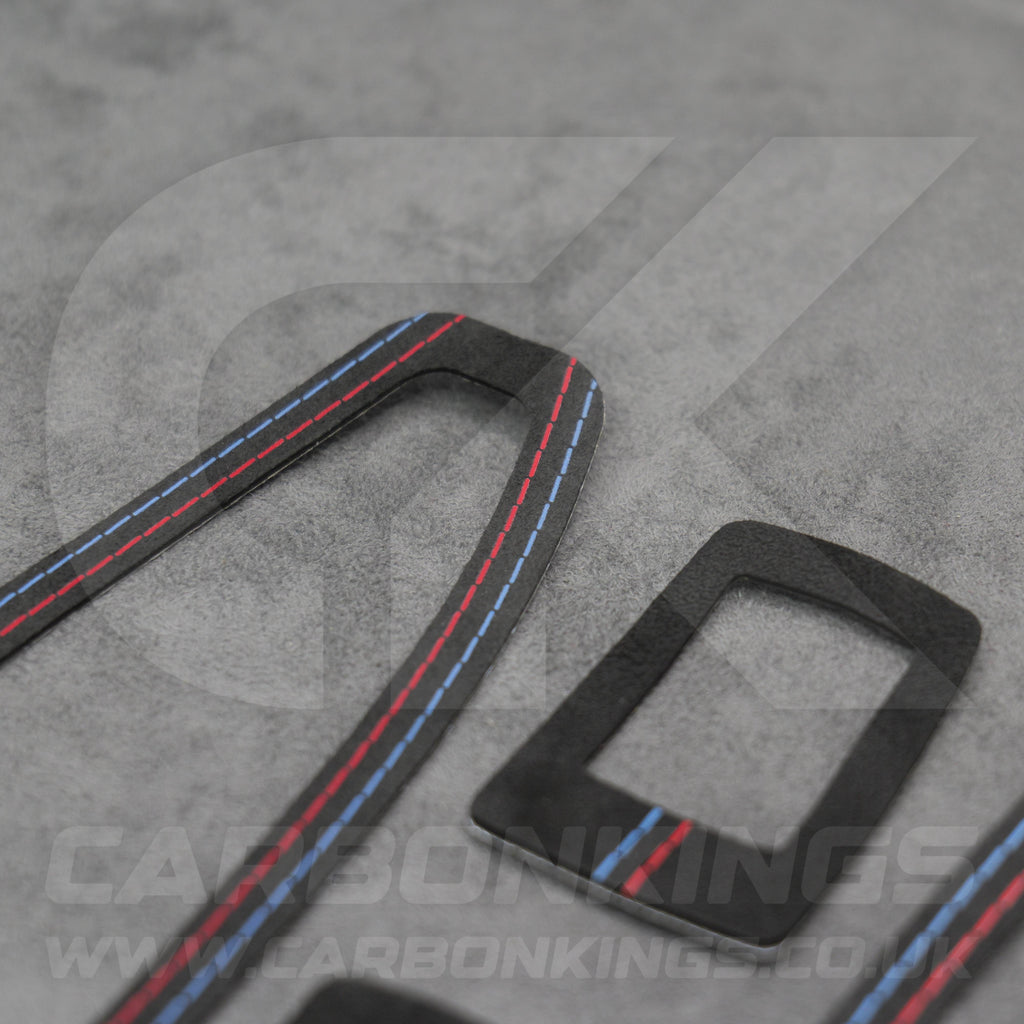 BMW Alcantara Window Switch Covers 1 3 4 Series F20 F30 F34 M135i M140i M335i M435i
