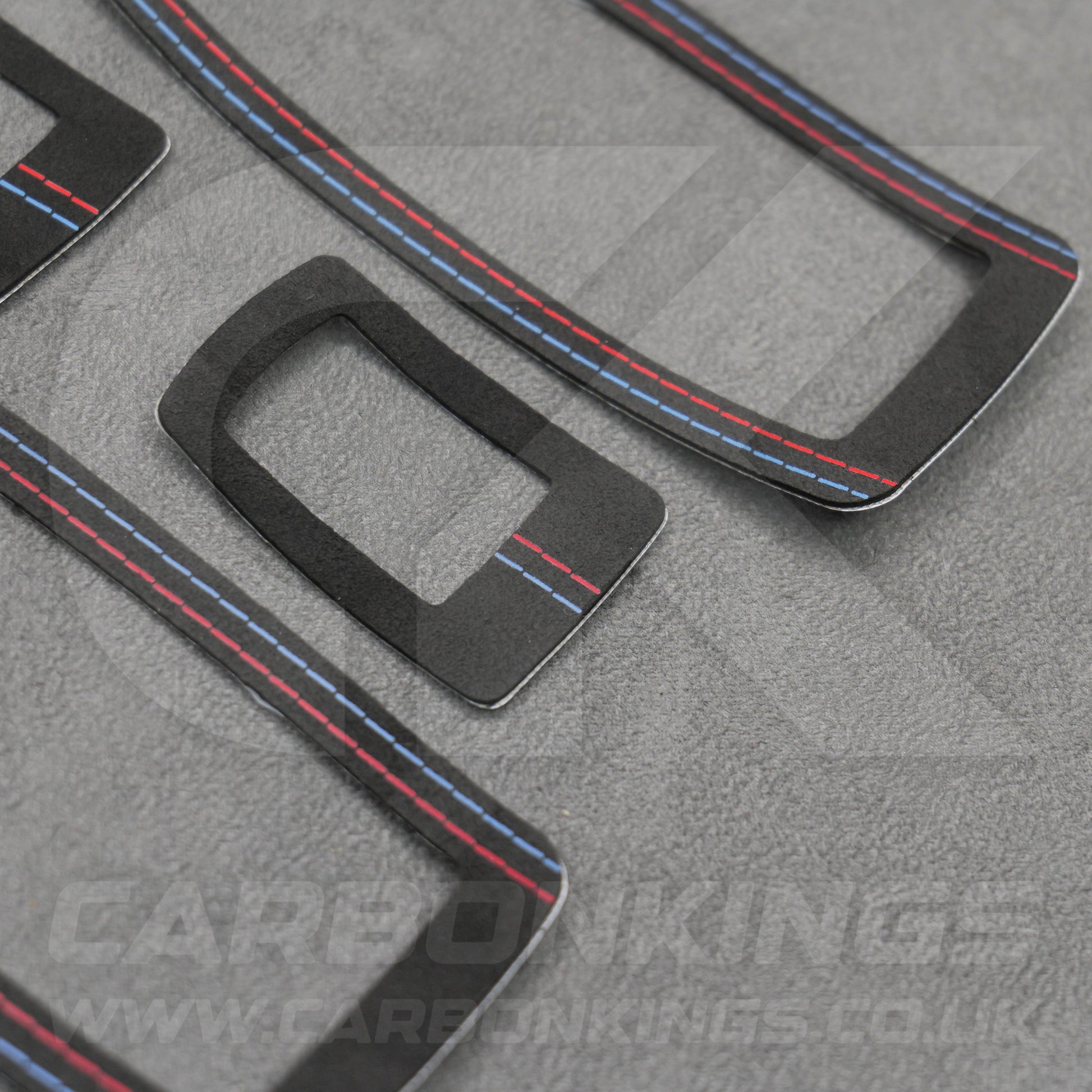 BMW Alcantara Window Switch Covers 1 3 4 Series F20 F30 F34 M135i M140i M335i M435i