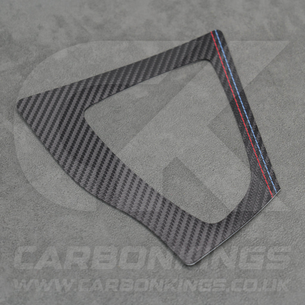 BMW Carbon Fibre Style Gear Knob Surround Cover 3 4 Series F30 F34 F32 335i 435i