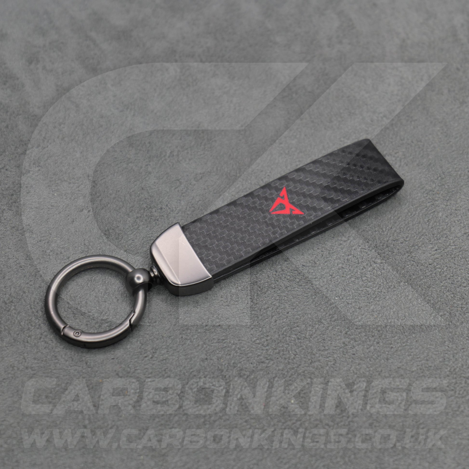 CUPRA Carbon Fibre Key Ring Chain VZ Born Ateca Leon Formentor Tavascan Terramar