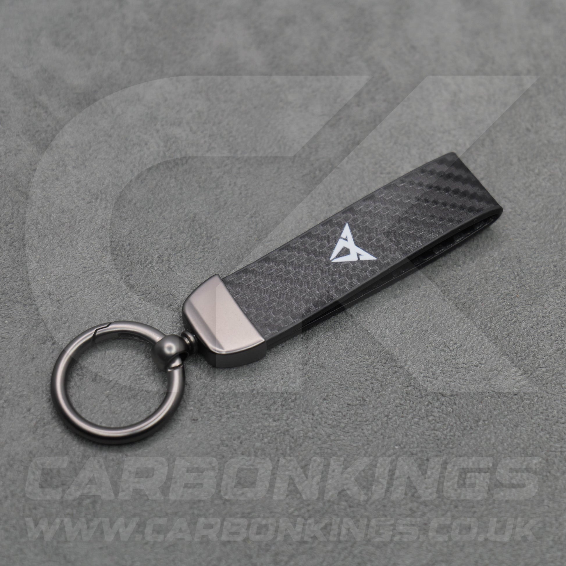 CUPRA Carbon Fibre Key Ring Chain VZ Born Ateca Leon Formentor Tavascan Terramar