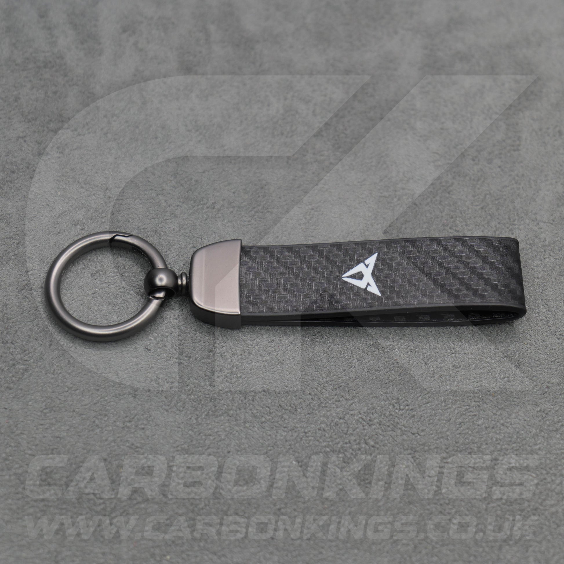 CUPRA Carbon Fibre Key Ring Chain VZ Born Ateca Leon Formentor Tavascan Terramar