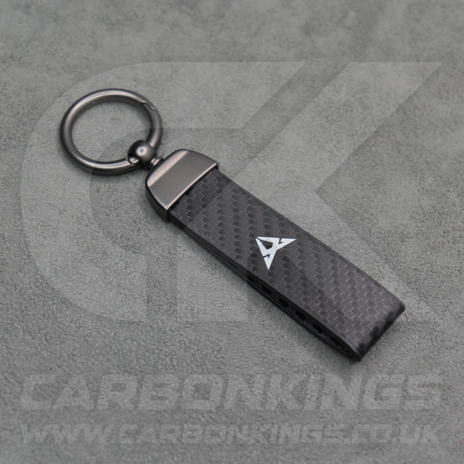 CUPRA Carbon Fibre Key Ring Chain VZ Born Ateca Leon Formentor Tavascan Terramar