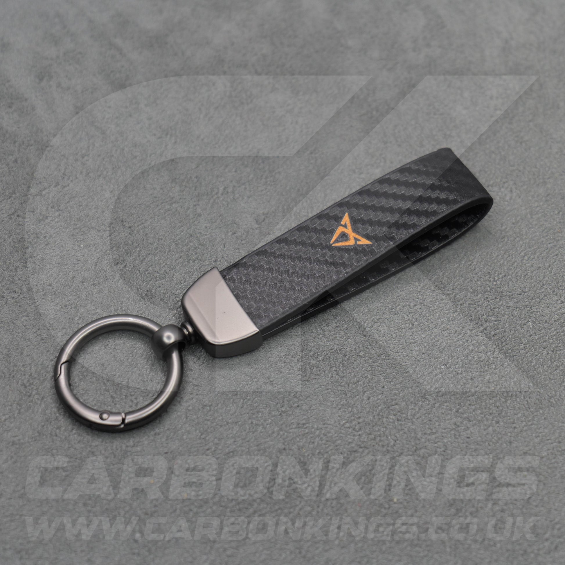 CUPRA Carbon Fibre Key Ring Chain VZ Born Ateca Leon Formentor Tavascan Terramar