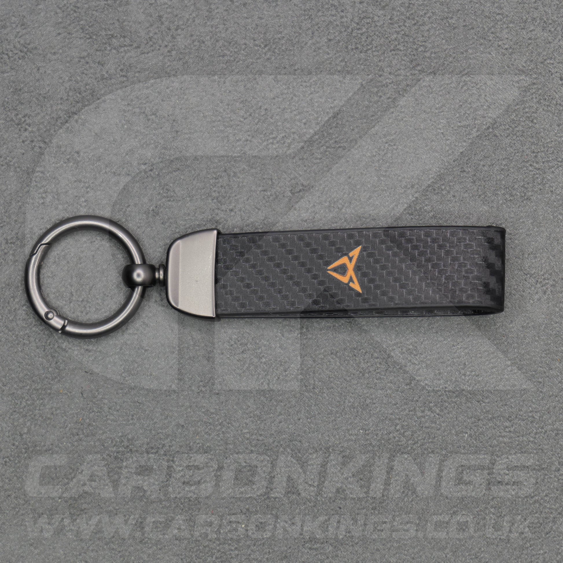CUPRA Carbon Fibre Key Ring Chain VZ Born Ateca Leon Formentor Tavascan Terramar