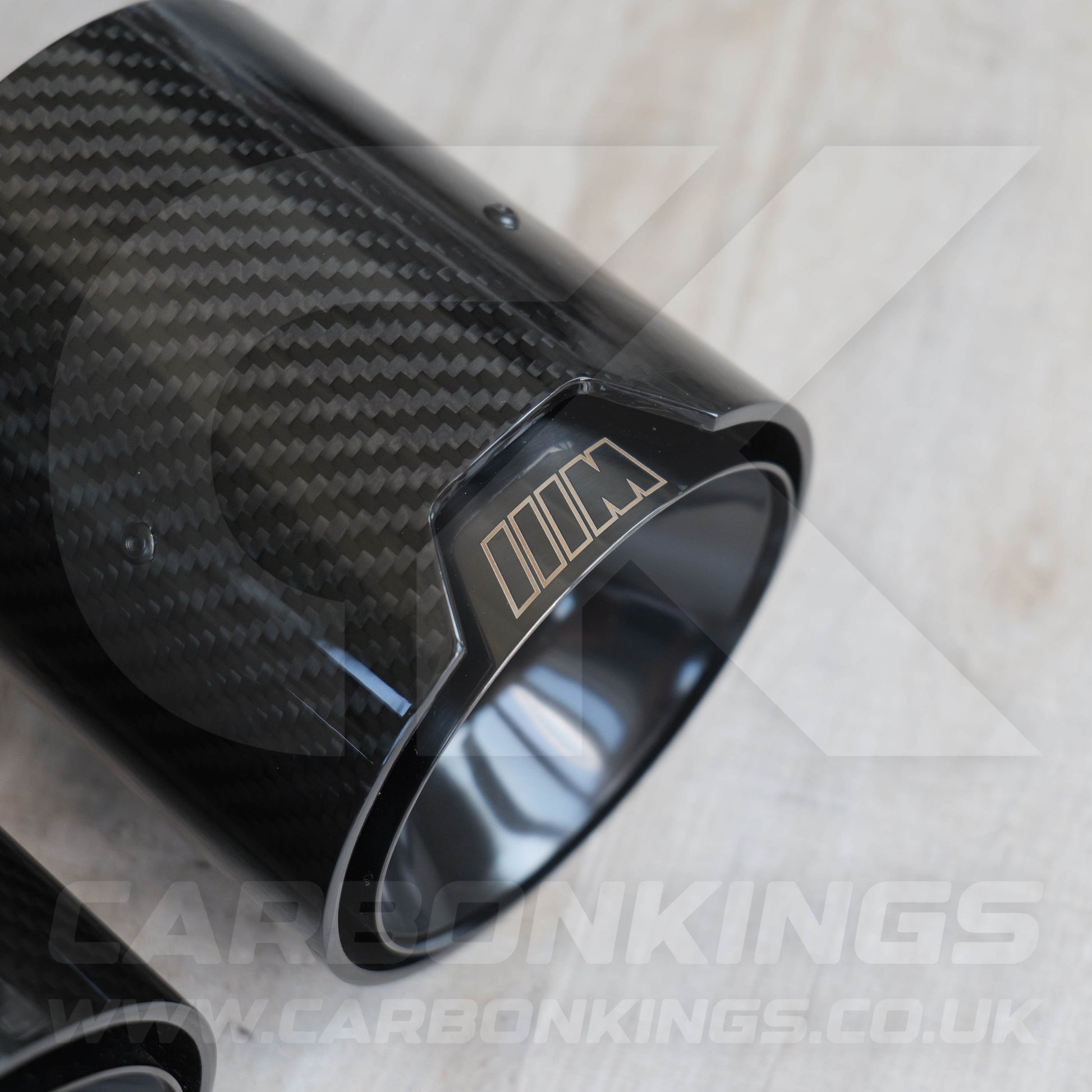 BMW M Performance Carbon Fibre Black Exhaust Tips for G80 G81 G82 G83 M3 M4