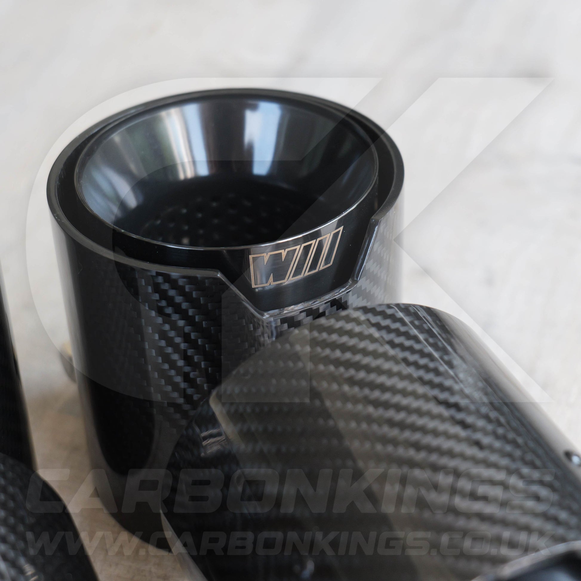BMW M Performance Carbon Fibre Black Exhaust Tips for G80 G81 G82 G83 M3 M4