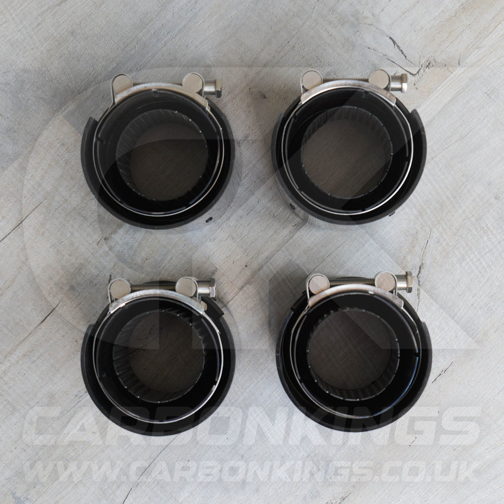 BMW M Performance Carbon Fibre Black Exhaust Tips M2 M3 M4 M5 F80 F82 F83 F87 F10 M5